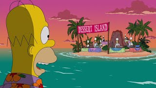 Homero de vacaciones en isla privada Los simpson capitulos completos en español latino [upl. by Adnilahs]