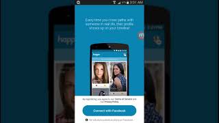 How to install and use happn app on android phone [upl. by Yrahca168]