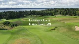 Southeast Corner of Lawsonias Links Course  The Best quotCornerquot of Golf in Wisconsin [upl. by Adile]