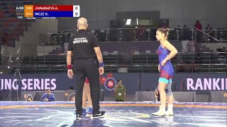 Repechage â€˘ WW 62Kg â€˘ Ariukhan JUMABAEVA UZB vs Kriszta Tunde INCZE ROU [upl. by Harmon]