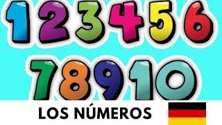 Cómo aprender los números en alemán rápido  Zahlen lernen  Aprender alemán A1 [upl. by Ivets]