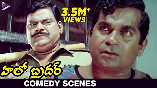 Brahmanandam amp AVS Back to Back Comedy Scenes  Aayanakiddaru Movie [upl. by Nairrod]