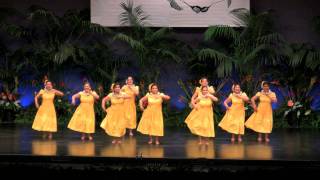 Halau Na Pua Lehua I Ka Ua Noe Makuahine  2011 E Hula Mau [upl. by Brittaney453]