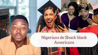 Nigerians de Shock Black Americans 😂 Black Americans can’t believe Nigerians are more successful [upl. by Sucramd601]