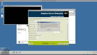 Sybase Install Part 2 of 3 ASE 157 [upl. by Ttehr887]