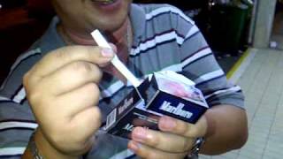 FHow  How to Smoke Marlboro Ice Menthol [upl. by Tnomal850]