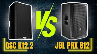 JBL PRX812 vs QSC K122 Ultimate 12quot Powered Speaker Showdown [upl. by Loella381]