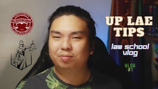 How I Got Into Law School  Vlog No 1  UP LAE Tips  Ralson Hernandez [upl. by Siurtemed552]