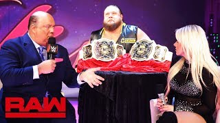 Otis Dozovic interrupts quotA Moment of Blissquot Raw Jan 14 2019 [upl. by Blayne]