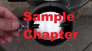 How To Make Damper for Tent Stove [upl. by Aleunamme]