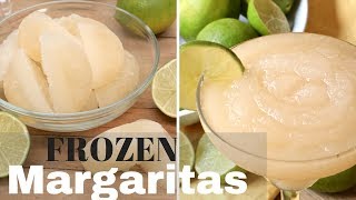 Easy Frozen Margaritas Blender Margarita Cubes [upl. by Melody]