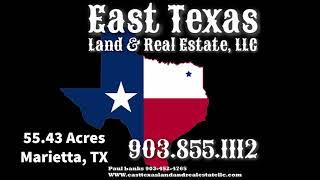 East Texas Land for Sale  5543 acres in Marietta TX [upl. by Anatnas]