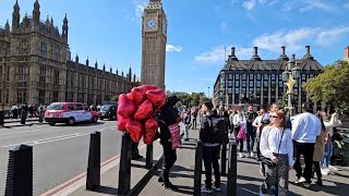 Westminster Bridge London September 2024 [upl. by Naols595]