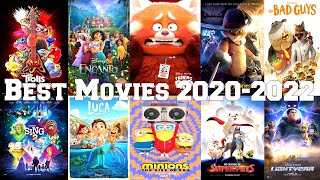 My Top 10 Best Animation Movies 2020  2022 [upl. by Mathews247]