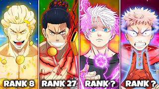 ALL 83 Sorcerers in Jujutsu Kaisen Ranked amp Explained [upl. by Suelo]