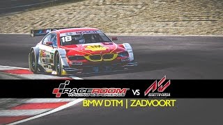 Assetto Corsa vs RaceRoom  BMW DTM  Zadvoort [upl. by Diena]