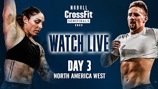 Day 3 West — 2023 CrossFit Games Semifinals [upl. by Enahpad113]