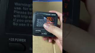 Essential socket tester for your homemultimeter electrician f [upl. by Zwart289]