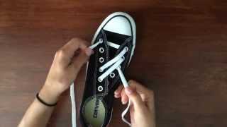 Fun Converse Lace Tutorial [upl. by Atiloj]