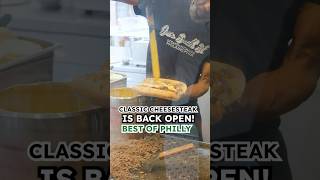 Classic Philly Cheesesteak is BACK shorts cheesesteak philly [upl. by Loy]