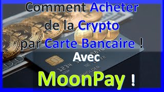 🔴 UBITEX  ACHAT CRYPTO PAR CARTE SUR MOONPAY [upl. by Alaehcim]