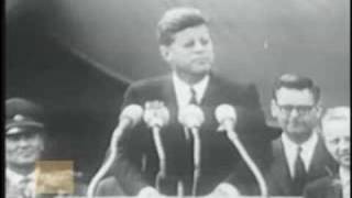 John F Kennedy  quotIch Bin Ein Berlinerquot Speech [upl. by Pepi]