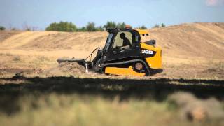 JCB Skid Steer Dozer Blade Attachment [upl. by Ezarra903]