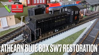 Athearn Blue Box SW7 Restoration ⛽️🧰 Can We Fix It [upl. by Nosyd286]