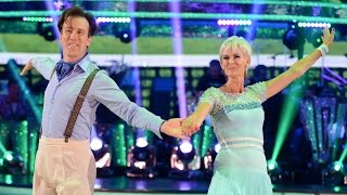 Judy Murray amp Anton du Beke Cha Cha to Shes a Lady  Strictly Come Dancing 2014  BBC One [upl. by Sauveur302]