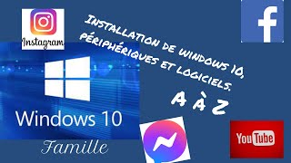 Installe Windows 10 amp périphériques de A à Z pour moins de 15 € toimême [upl. by Stormie]