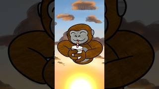 Drink ice coffee panic attack gorillatag animation [upl. by Eerok449]