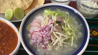 Receta de Pozole Blanco Delicioso Riquísimo 🤤🤤🤤 [upl. by Ronoh990]