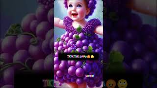 Baby fruits animation viralvideo funny shortvideo shorts [upl. by Elletnuahc]