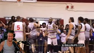 LEBRON FORGOT CJ ELLEBY IS IN THE LEAGUE LOL Lebron Jayson Tatum amp More Play In Seattle Pro Am [upl. by Kappenne]