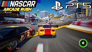 Nascar Arcade Rush  PS5 Gameplay [upl. by Eremaj]