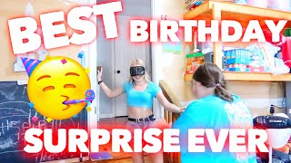 BEST BIRTHDAY SURPRISE EVER  Family 5 Vlogs [upl. by Enytsuj]