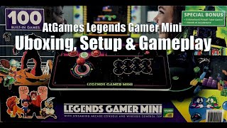 Unboxing amp Setting up AtGames Legends Gamer Mini Live Stream [upl. by Airtap]