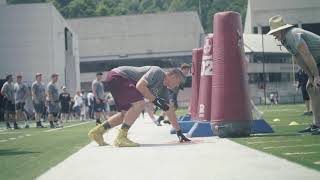 Army West Point Football Summer Camp 72818 [upl. by Kalvn]