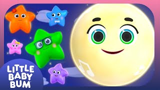 2 HOUR LOOP Moon Sensory  Wind down and Relax  Calming Bedtime Video  Infant Visual Stimulation [upl. by Hilleary]