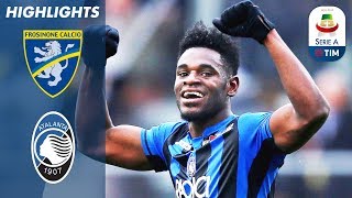 Frosinone 05 Atalanta  Zapata Scores Four Times in Thrashing  Serie A [upl. by Neomah882]