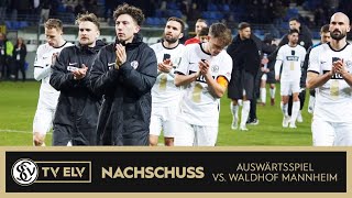 TV Elv  Nachschuss  SV Waldhof Mannheim vs SV Elversberg  21 [upl. by Melina]