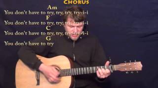 Try Colbie Caillat Strum Guitar Cover Lesson with ChordLyrics  Capo 1st [upl. by Colombi]