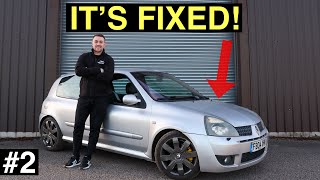 MY CLIO 182 IS FIXED FIRST PERFORMANCE MODS [upl. by Anah753]