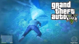 GTA 5 How to get 12000 Every Minute Secret Underwater Package Location Grand Theft Auto V [upl. by Psyche]