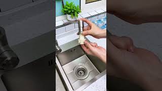 Soap Dispenser for Kitchen Sink Built in Design Sink Soap Dispenser Refill from The Top 🤩🤩🤩 [upl. by Aleihs645]