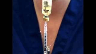 Estradiol Valerate E2V Delestrogen IVF Injection Video [upl. by Xenos]