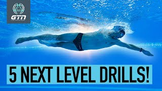 These 5 Drills Will Take Your Freestyle Swimming Technique To The Next Level [upl. by Bobbee]