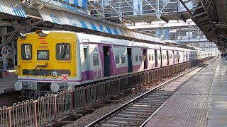 Old Local Train of Mumbai  Retrofitted EMU Local [upl. by Solakcin]