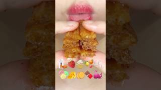 ASMR DESSERT EMOJI FOOD 이모지 먹방 sped up [upl. by Kassel]