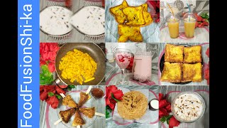 9 healthy dishes for arranging a healthy breakfasthow to arrange a healthy breakfastFFShika [upl. by Lertnek]